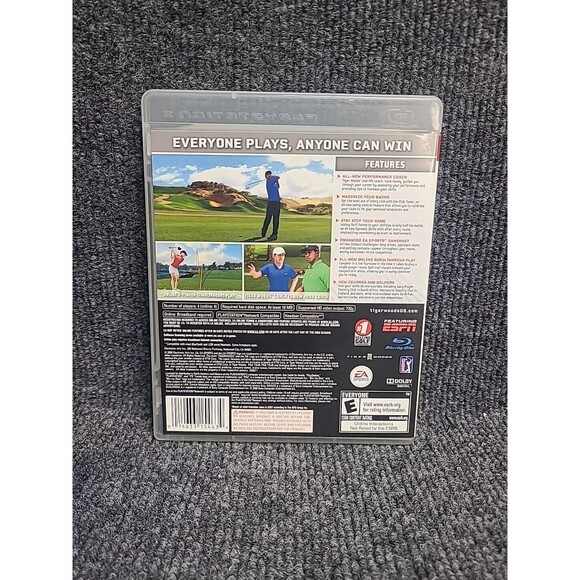 PS3 Tiger Woods PGA Tour 09 Playstation 3 Complete CIB  Golf Tested - Picture 2 of 4